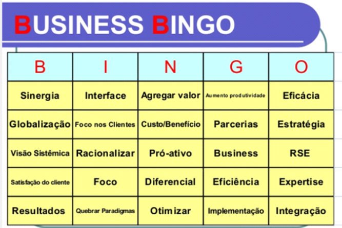 Business bingo