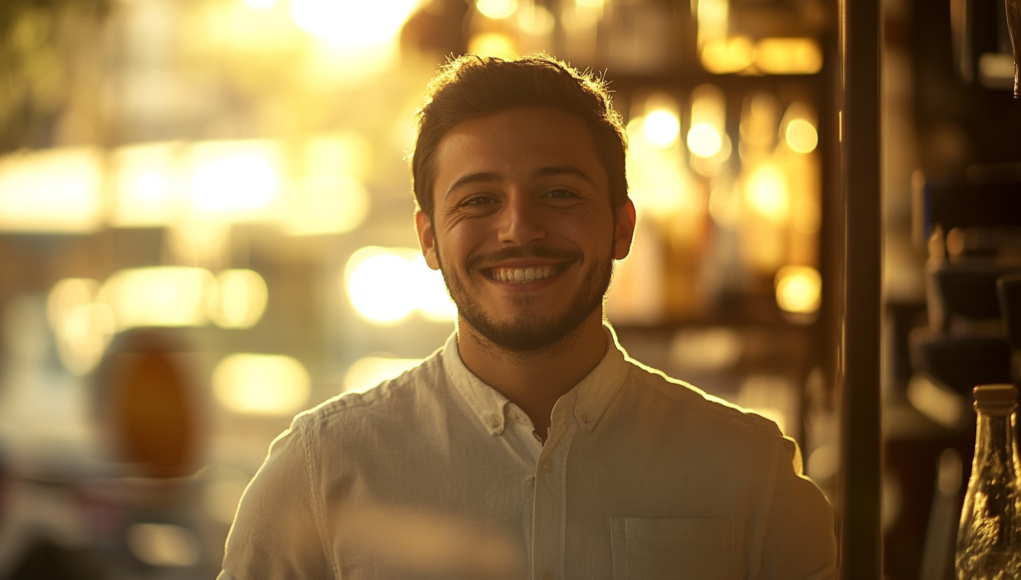 comerciante-confiante