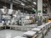 Queda no ritmo da indústria de materiais em abril