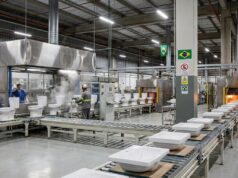 Queda no ritmo da indústria de materiais em abril