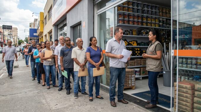 Varejo de material de construção da RMSP gera 212 vagas em março