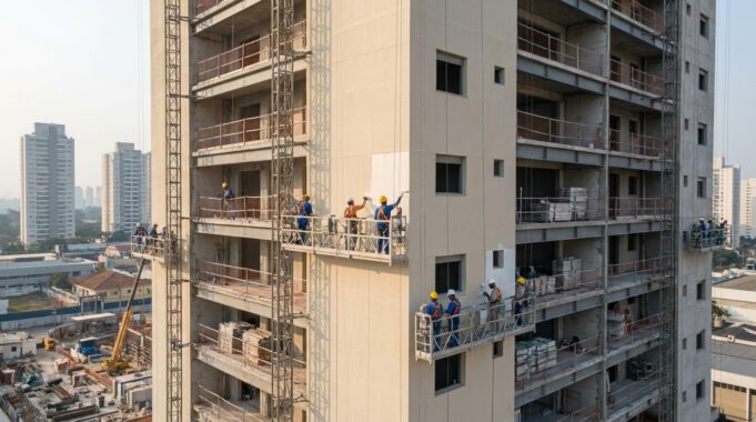 Preços da construção paulista têm o maior avanço mensal desde janeiro