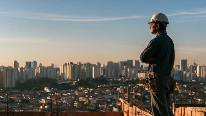 Construção: confiança também sofre queda em agosto