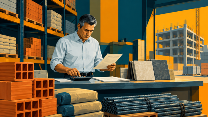 Materiais e equipamentos pressionam custos da construção