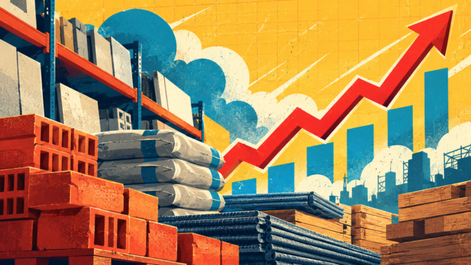 Preços dos materiais de construção retomam rotina de alta